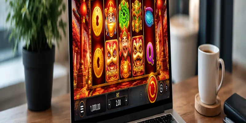 Fa Chai slot games featuring colorful reels and themed symbols.
